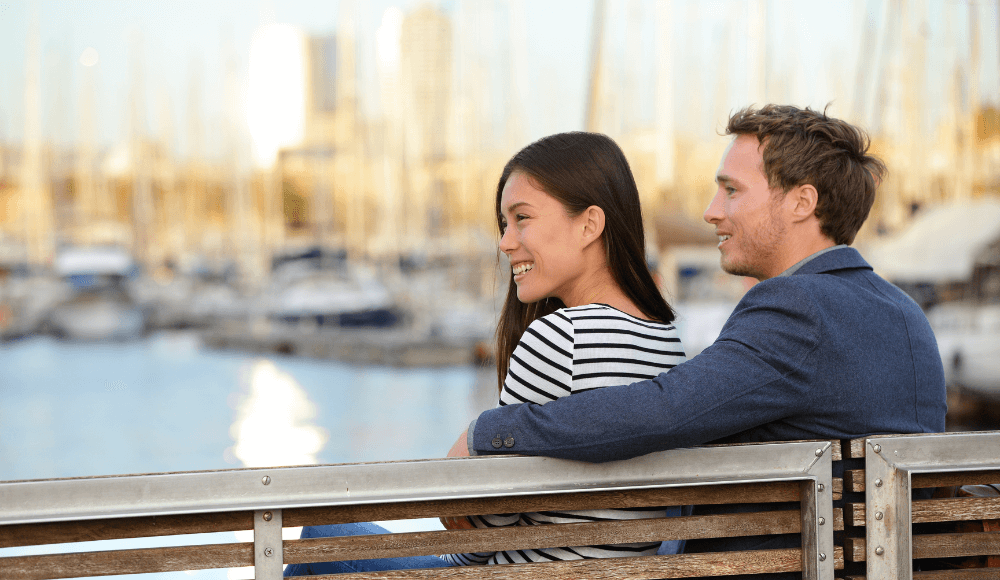 The most romantic benches in Almere