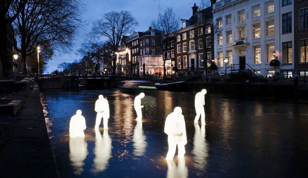 Amsterdam light festival with a high class escort