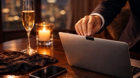 Cameras and privacy during an escort booking