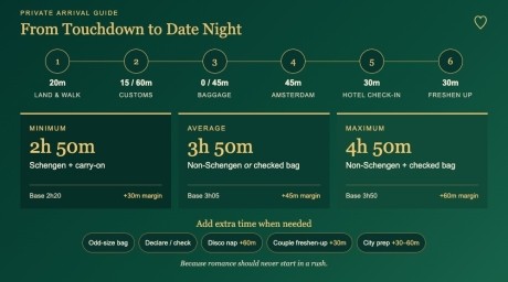 From Schiphol airport to Amsterdam escort booking